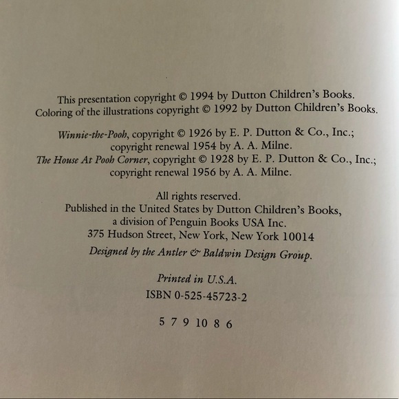 The Complete Tales of Winnie-the-Pooh by A. A. Milne - Picture 6 of 11